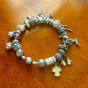 Pandora Christmas bracelet